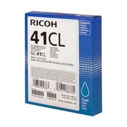 [405766.0] Ricoh GC41CL Cyan Cartucho de Gel Original - 405766