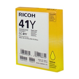 [405764.0] Ricoh GC41 Amarillo Cartucho de Gel Original - 405764
