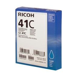 [405762.0] Ricoh GC41 Cyan Cartucho de Gel Original - 405762
