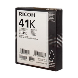 [405761.0] Ricoh GC41 Negro Cartucho de Gel Original - 405761