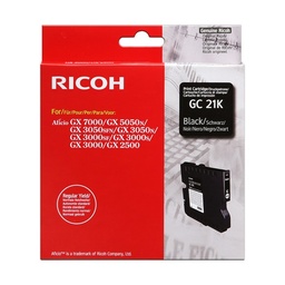[405532.0] Ricoh GC21K Negro Cartucho de Gel Original - 405532