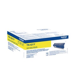 [TN421Y] Brother TN421 Amarillo Cartucho de Toner Original - TN421Y